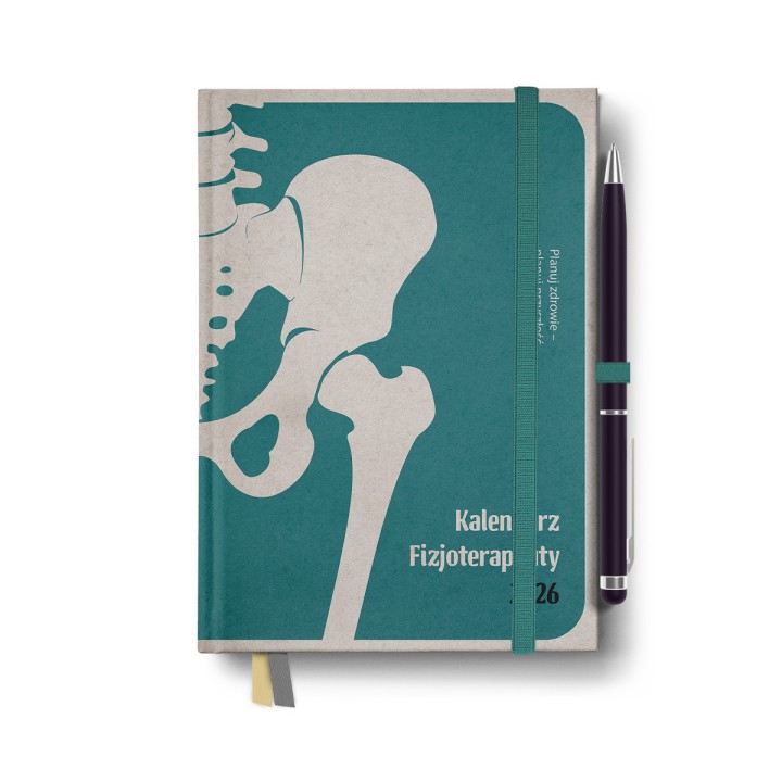 Planner Kalendarz fizjoterapeuty 2026 SQN Originals