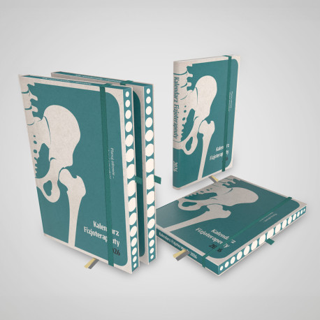 Planner Kalendarz fizjoterapeuty 2026 SQN Originals