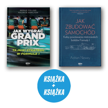 Jak wygrać Grand Prix. Tajniki strategii w F1 + Rozwijając skrzydła (2x książka)