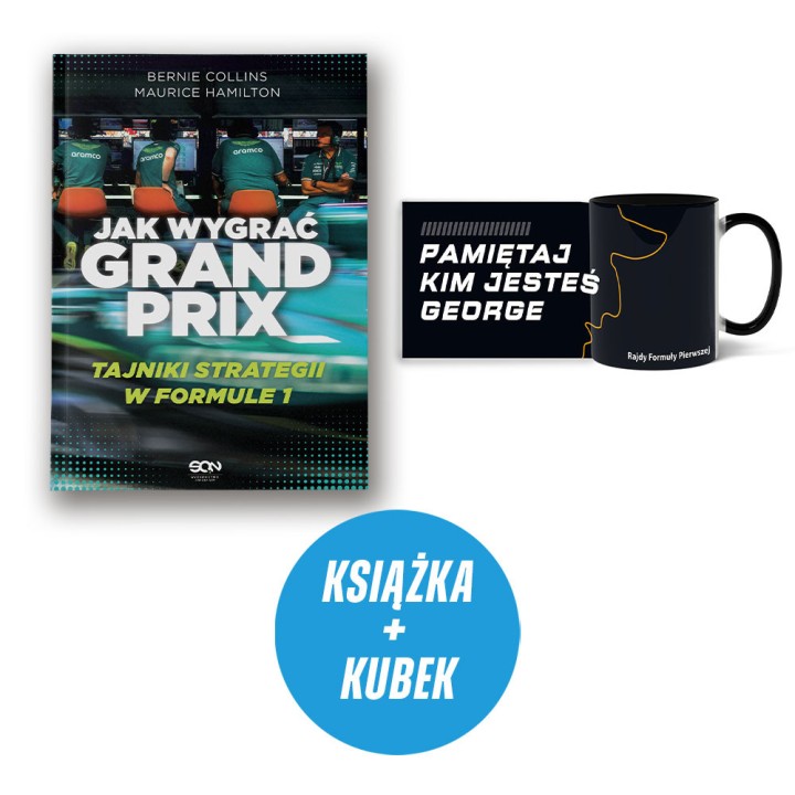 Jak wygrać Grand Prix. Tajniki strategii w F1 (książka + kubek F1 czerwony MEM)