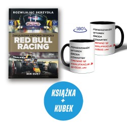 (Wysyłka ok. 26.09.) Rozwijając skrzydła. Zakulisowa historia zespołu Red Bull Racing (książka + kubek tydzień fana formuły)