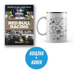 Rozwijając skrzydła. Zakulisowa historia zespołu Red Bull Racing (książka + kubek F1 duży)