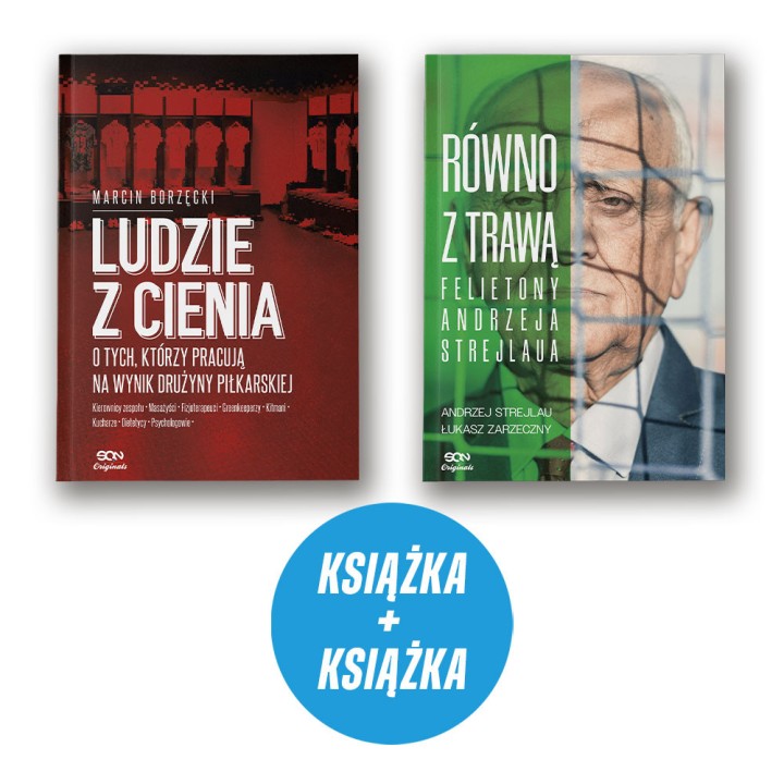  Ludzie z cienia. O tych, którzy pracują na wynik drużyny piłkarskiej + Zawód: Trener (2x książka)