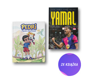  Pedri i legenda o złotych butach + Lamine Yamal (2x książka)