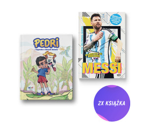 Pedri i legenda o złotych butach + Lamine Yamal (2x książka)