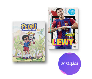 Pedri i legenda o złotych butach + Lewy (2x książka)