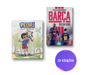 Pedri i legenda o złotych butach + Barca. Burzliwa dekada (2x książka)