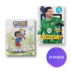 Pedri i legenda o złotych butach + Szczęsny (2x książka)