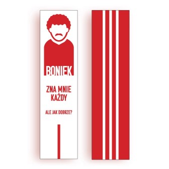 Zakładka papierowa Boniek zna mnie każdy