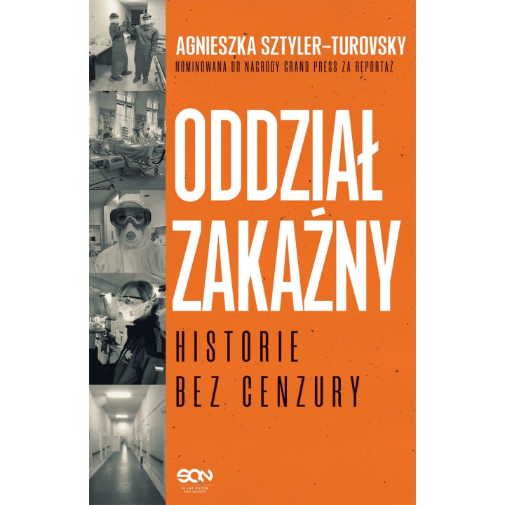 Zdjęcie okładki Oddział zakaźny. Historie bez cenzury w księgarni sportowej Labotiga