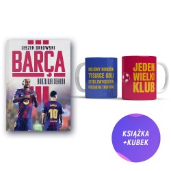 Barca. Burzliwa dekada (książka + kubek piłkarski 330ml)