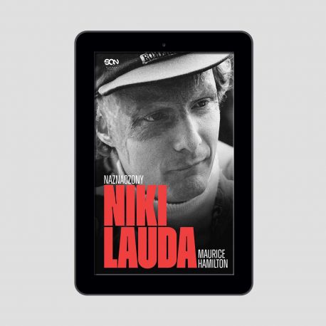 Okładka e-booka Niki Lauda. Naznaczony w księgarni sportowej Labotiga