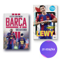 Barca. Burzliwa dekada + Lewy. Chłopak, który zachwycił świat (2x książka + karta gratis)