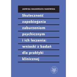 Skuteczność zapobiegania zaburzeniom psychicznym