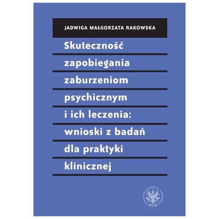 Skuteczność zapobiegania zaburzeniom psychicznym