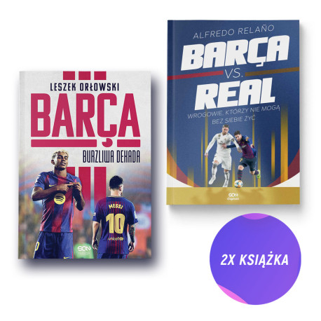 Barca. Burzliwa dekada + Barca. Życie, pasja, ludzie (2x książka)
