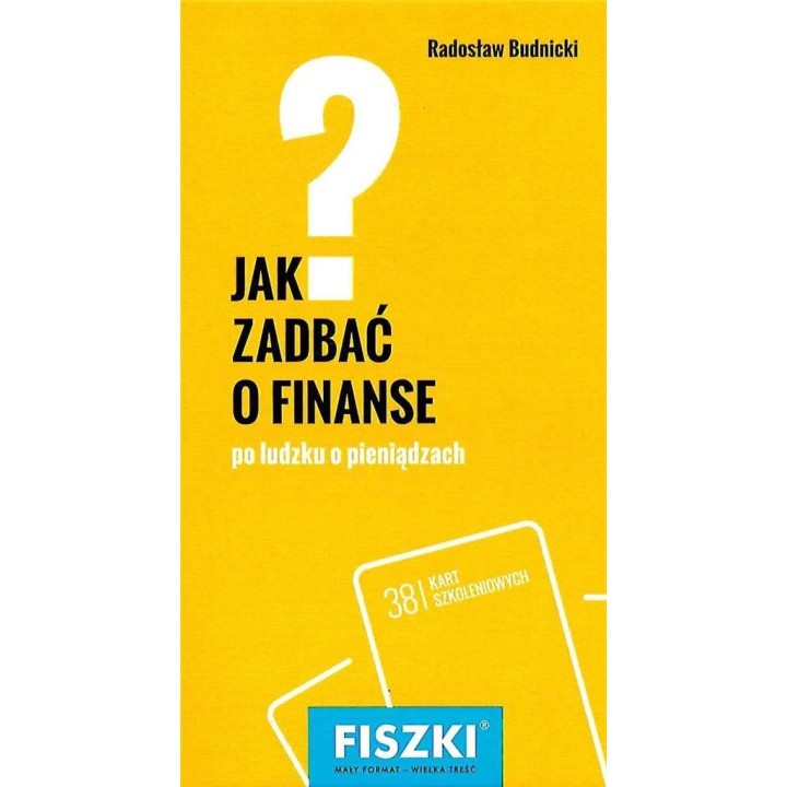 Fiszki. Jak zadbać o finanse?