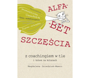 Alfabet szczęścia z coachingiem w tle i kotem