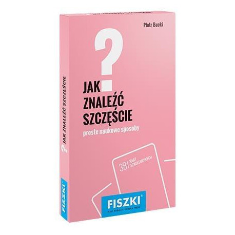 Fiszki. Jak znaleźć szczęście?