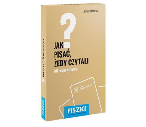 Fiszki. Jak pisać, żeby czytali?