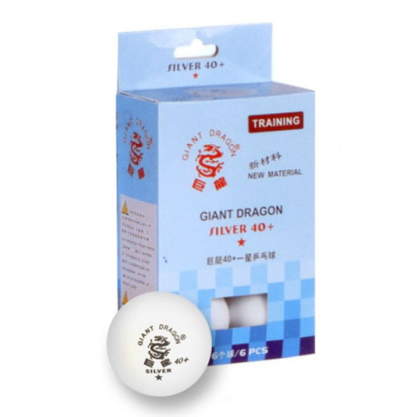 Piłeczka do ping ponga SMJ Silver Star 6 szt