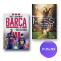 Barca. Burzliwa dekada + Leo Messi (2x książka)