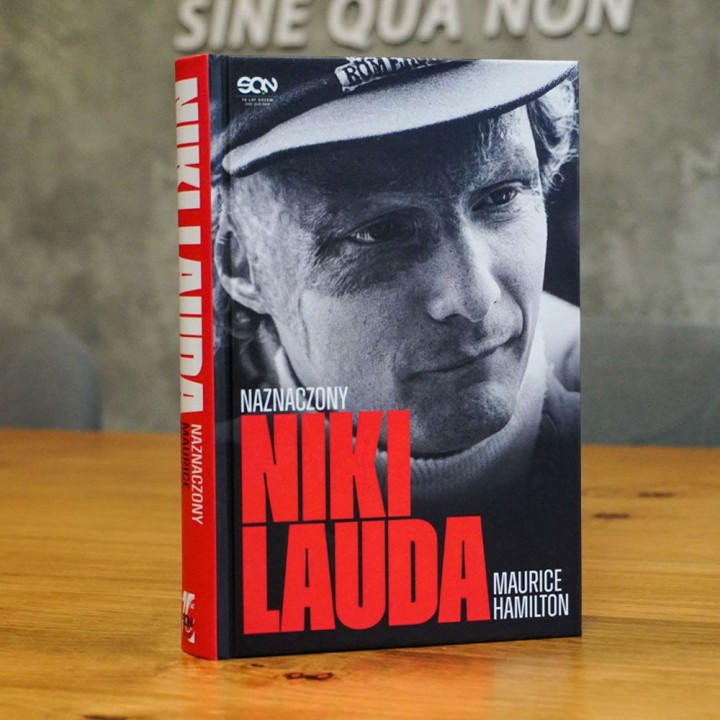 Zdjęcie okładki Niki Lauda. Naznaczony w księgarni sportowej Labotiga