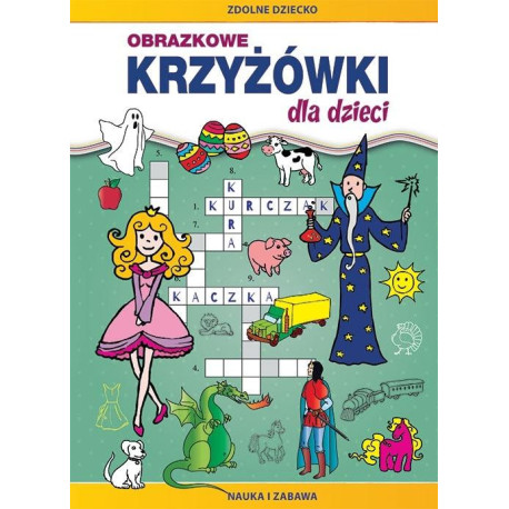 Obrazkowe krzyżówki dla dzieci