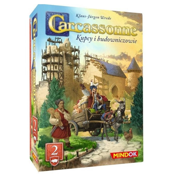 Carcassonne 2 Kupcy i Budowniczowie Edycja 3