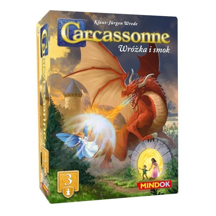 Carcassonne 3 Wróżka i Smok Edycja 3