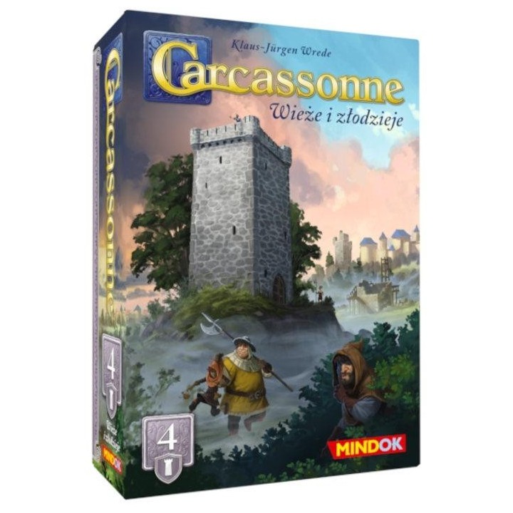 Carcassonne 4 Wieże i Złodzieje Edycja 3