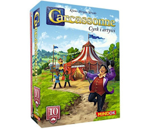 Carcassonne 10 Cyrk i Artyści Edycja 3