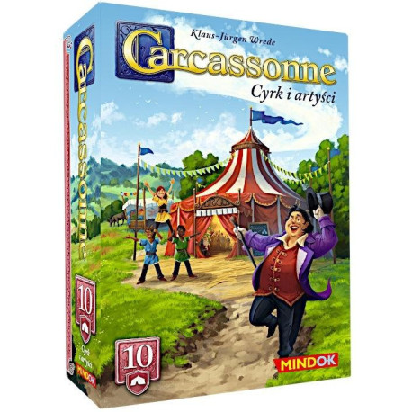 Carcassonne 10 Cyrk i Artyści Edycja 3