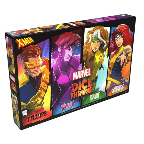 Marvel Dice Throne : Cyclops, Gambit, Jean Gray...