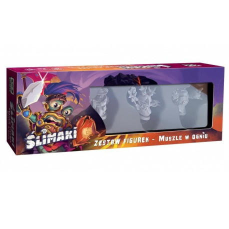 Ślimaki Muszle w ogniu - zestaw figurek GALAKTA