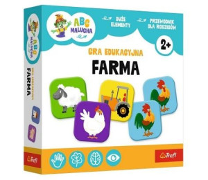 Gra dla dzieci ABC Malucha Farma TREFL