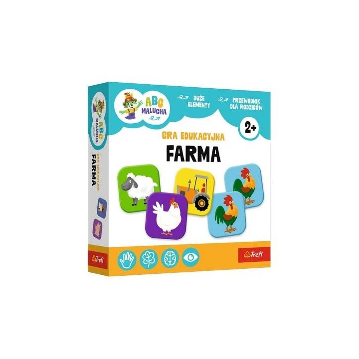 Gra dla dzieci ABC Malucha Farma TREFL