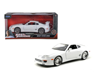 Jada F&F Toyota Supra white 1995 1:24