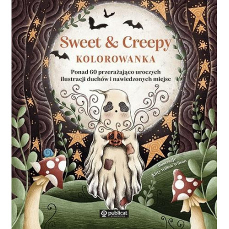 Sweet &amp; Creepy. Kolorowanka