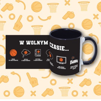 Kubek koszykarski  (330 ml) W wolnym czasie koszykówka