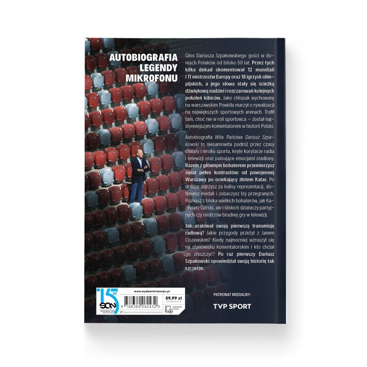 Wita państwa Dariusz Szpakowski. Autobiografia