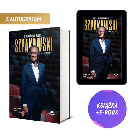  SQN Originals: Wita państwa Dariusz Szpakowski TW (książka + e-book)