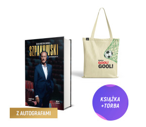 (Wysyłka ok. 29.10.) SQN Originals: Wita państwa Dariusz Szpakowski TW (książka + torba bawełniana Gool!)