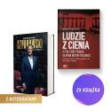 (Odręczne autografy) Wita państwa Dariusz Szpakowski (twarda oprawa) + Ludzie z cienia (2x książka)