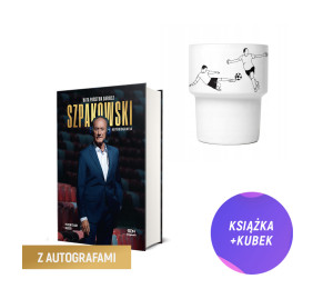 (Wysyłka ok. 29.10.) SQN Originals: Wita państwa Dariusz Szpakowski TW (książka + kubek z retro piłkarski)