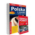 Atlas samochodowy Polska 1:250 000 w.2025/2026