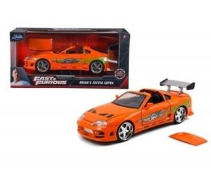 Jada F&F Toyota Supra orange 1995 1:24