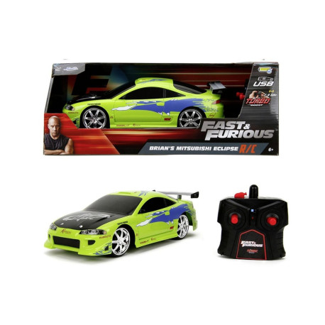 Jada RC F&amp;F Mitsubishi Eclipse 1995 1:16