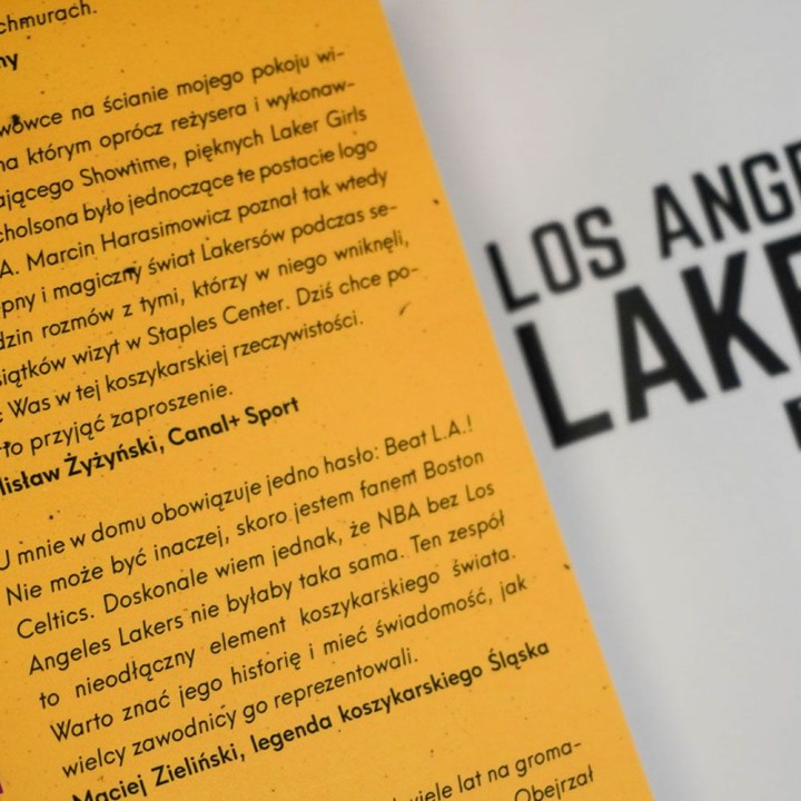 Zdjęcie okładki Los Angeles Lakers. Złota historia NBA. Wydanie II w księgarni sportowej Labotiga