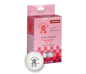 Piłeczka do ping ponga SMJ Gold Star 6 szt.